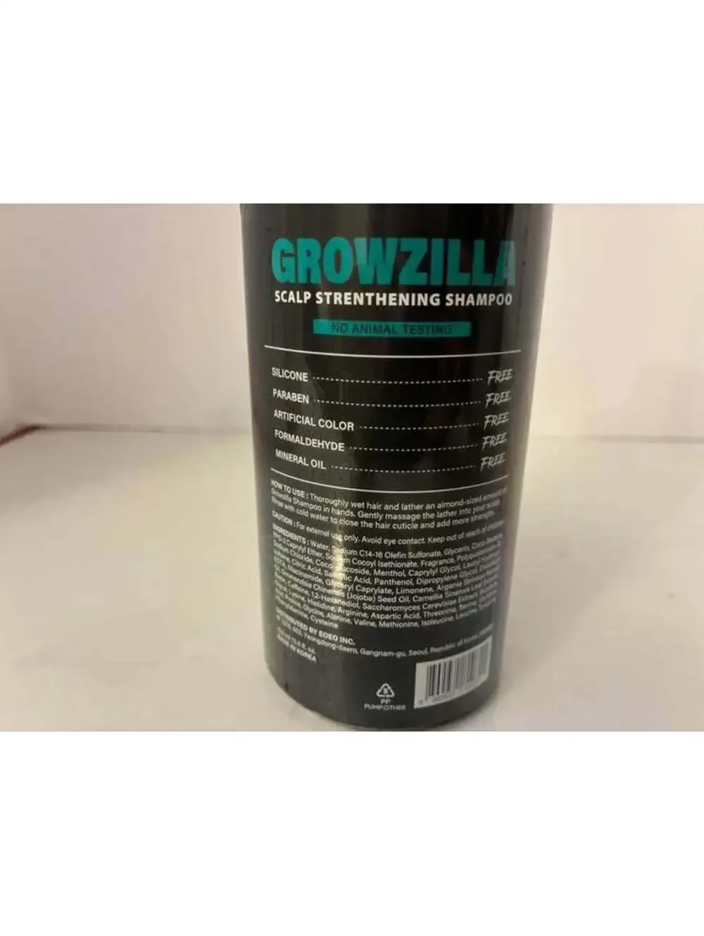 Growzilla Scalp Strengthening Shampoo